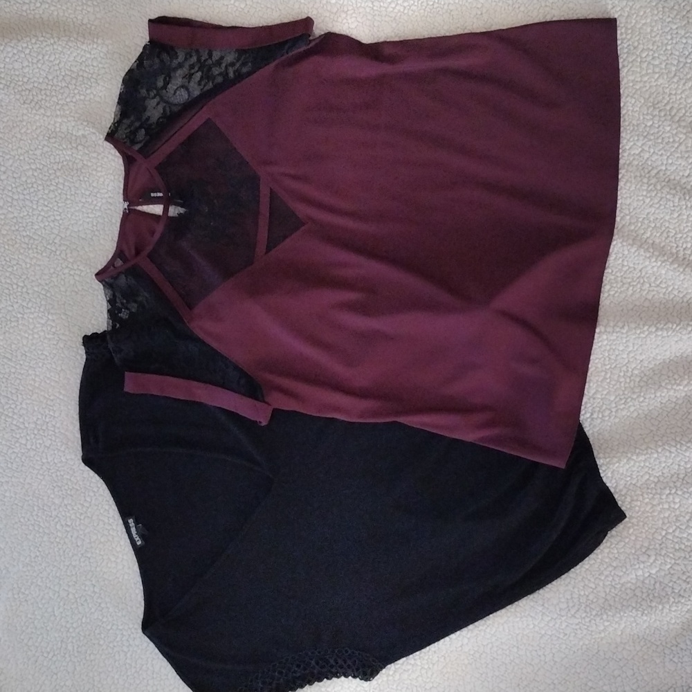 2 EXPRESS Blouses. Size Medium